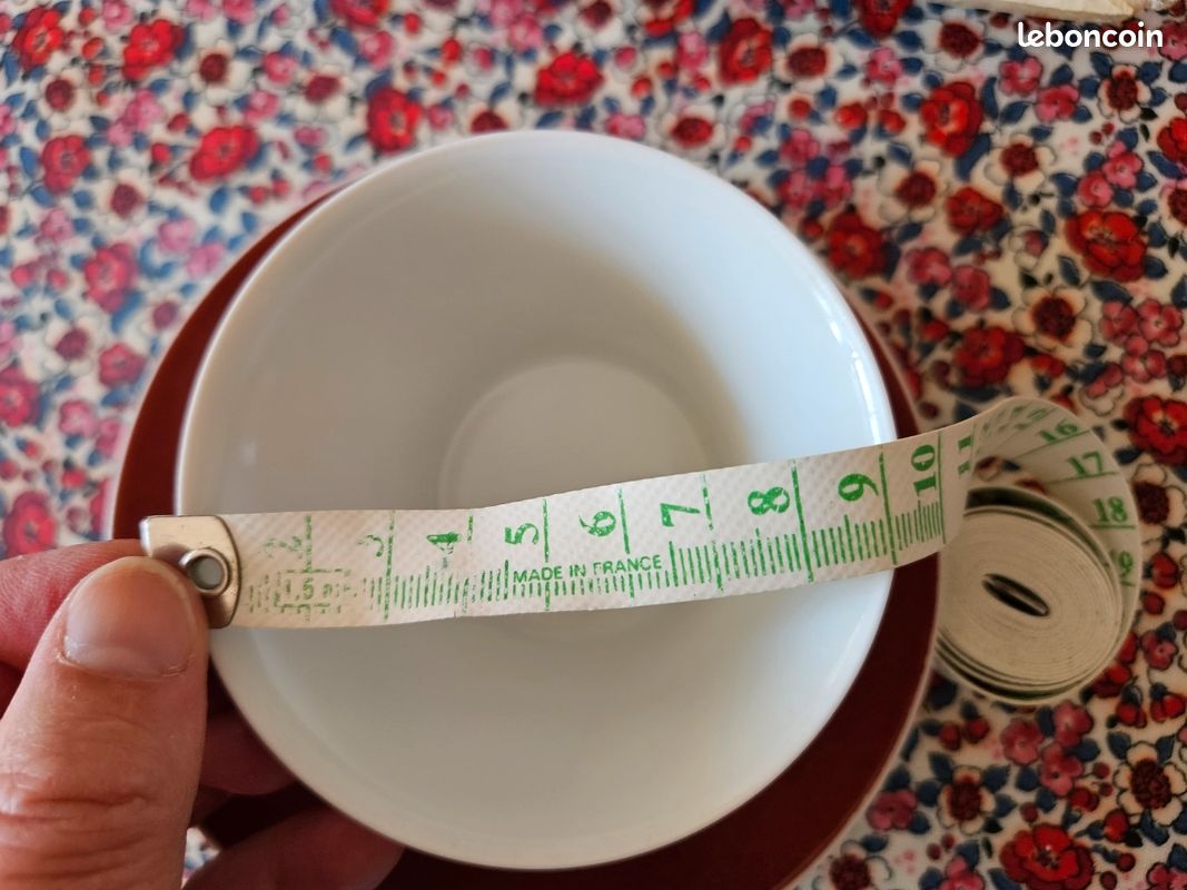 12 tasses à thé Limoges unique 1930 (image 7)