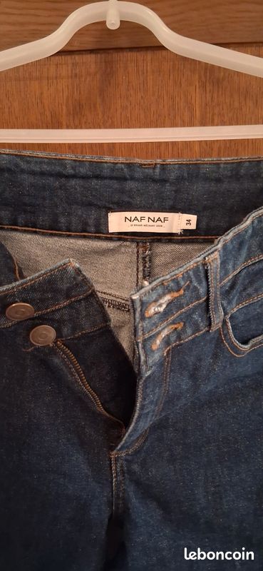 Jeans taille hautte, NAF NAF (image 3)