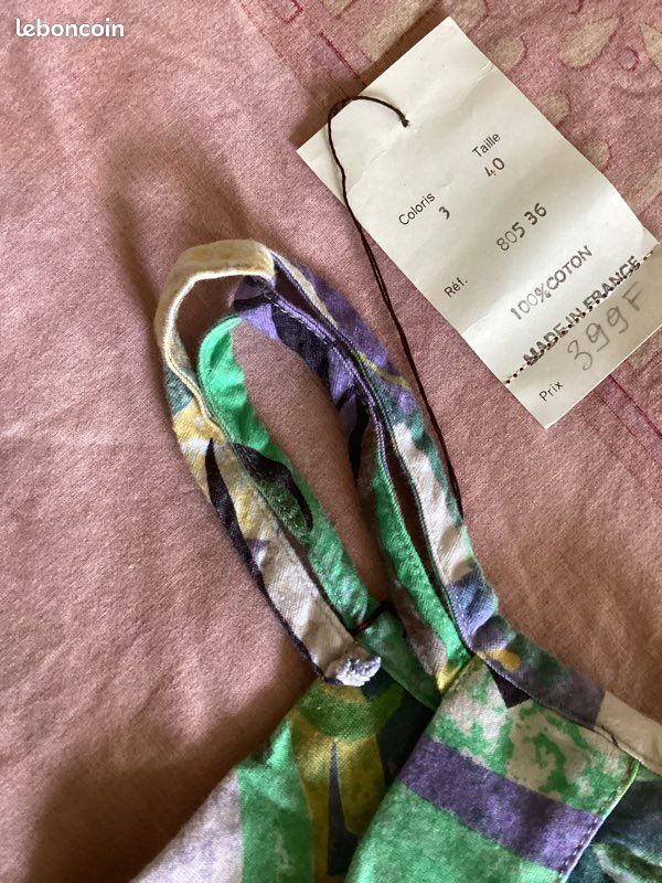 Robe 80´s verte (image 14)