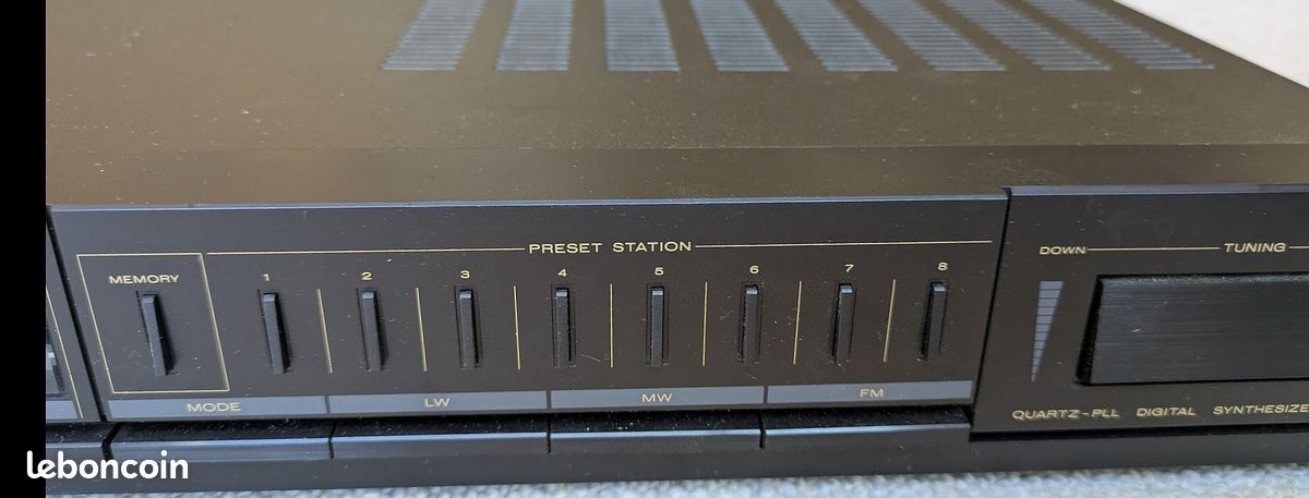 Ampli Stéréo Vintage Concept 3.5 – 35W, Fabrication Japon, Pour Pièces Ou Réparation