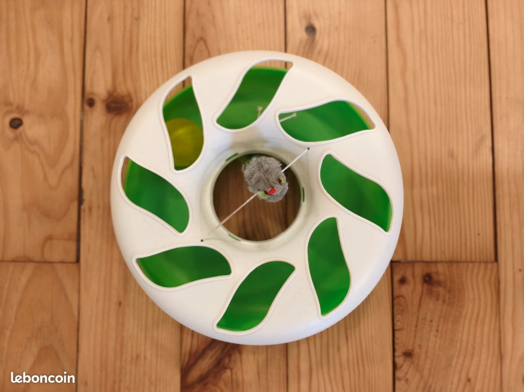 Jouet pour chat avec balle et souris (image 1)