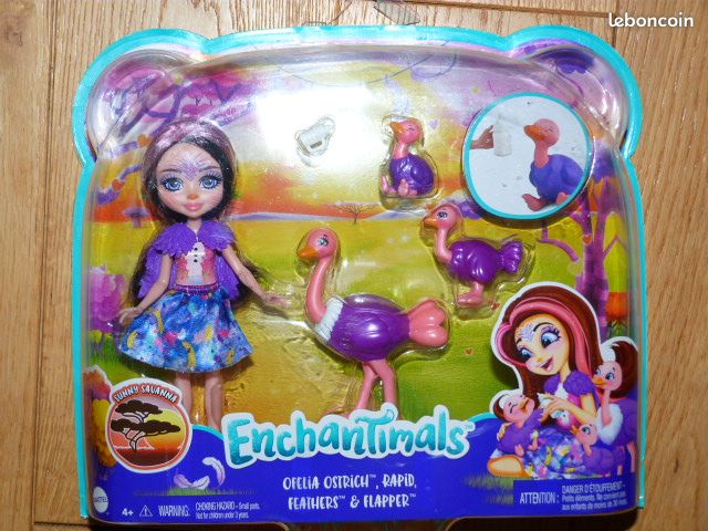Poupée ENCHANTIMALS Ofelia ostrich GTM32 Jeux Jouets
