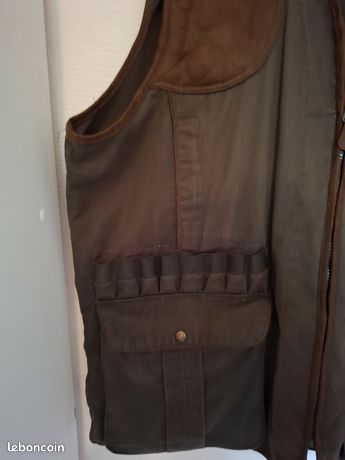 Vente de Gilet Phoebus en cuir pour la chasse