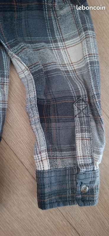Chemise garçon 7 ans en coton marque verbaudet (image 7)