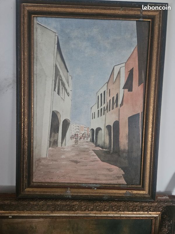 Tableau aquarelles signer (image 3)