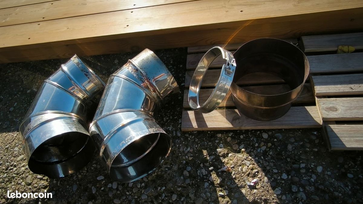 Lot de pièces pour conduit de cheminée (image 1)