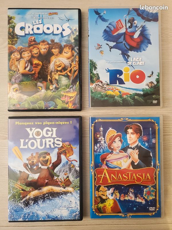 Lot 4 dvd Enfant (image 1)
