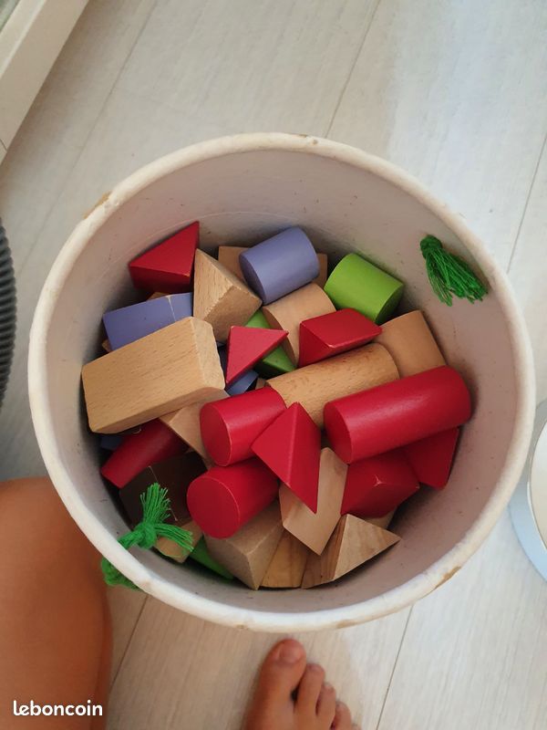 Boites de 100 cubes en bois (image 3)