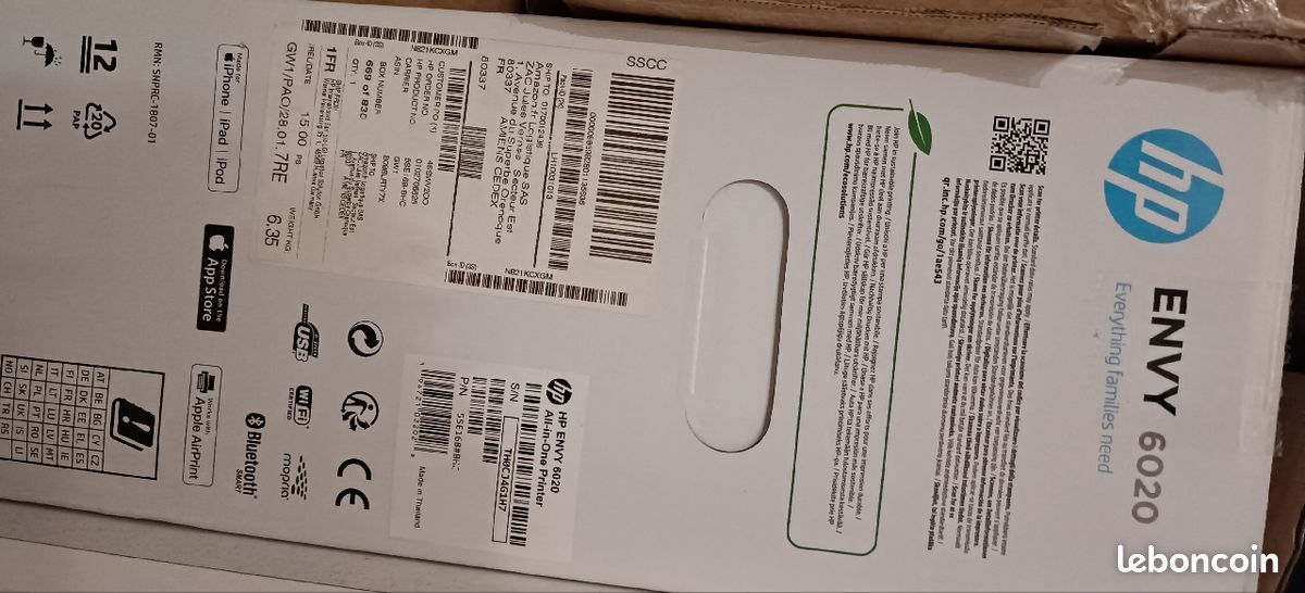 HP Envy 6020 (Rarement utilisé) parfait état (image 2)