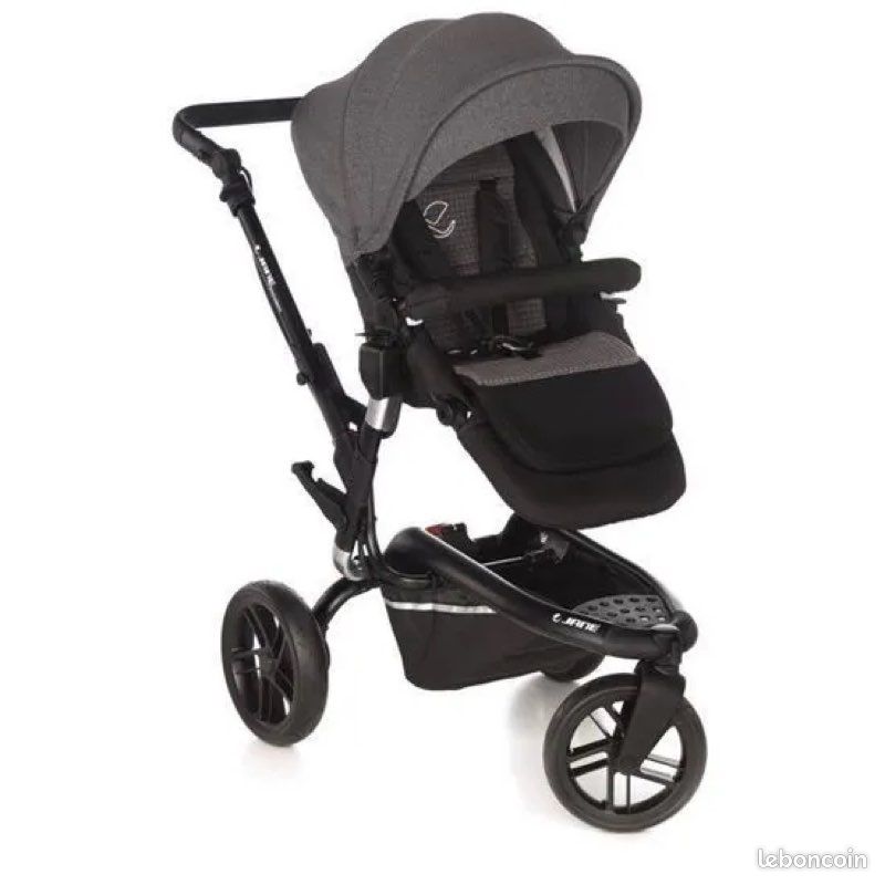 Poussette combiné Jane Trider Matrix Jet Black (image 3)