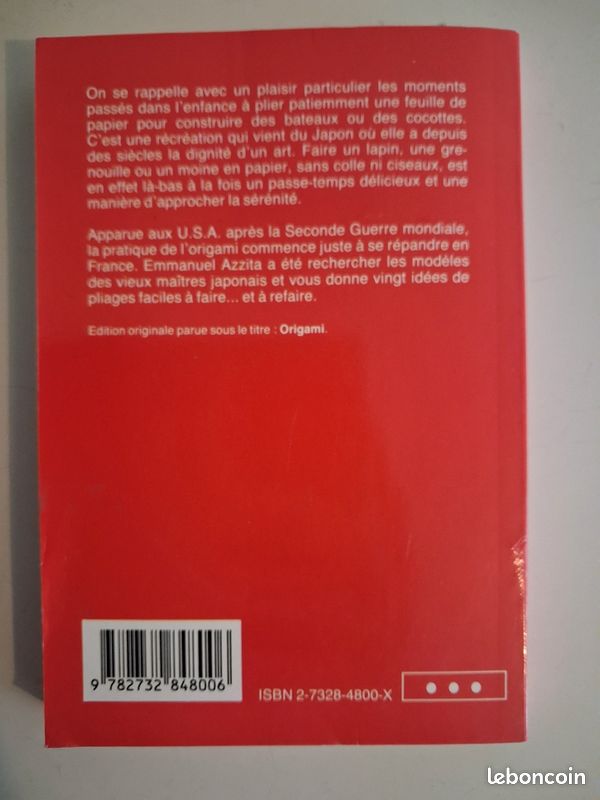 Livre Cours pratique d’origami Trucs et Astuces (image 2)