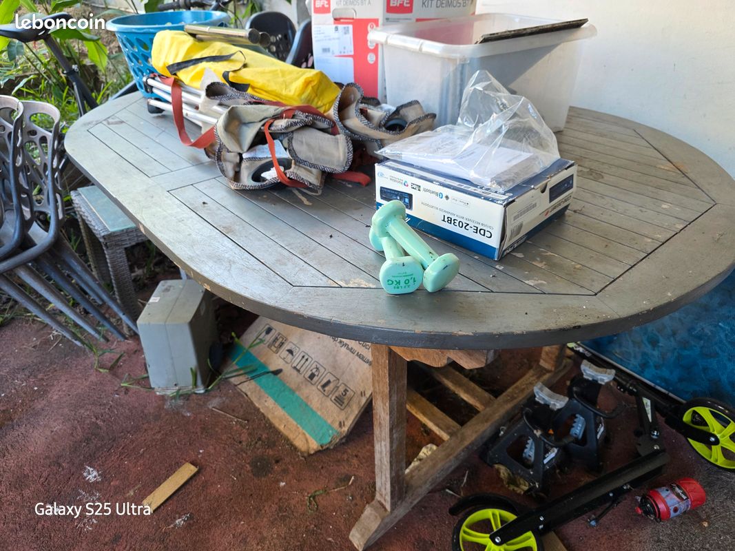 Table de jardin (image 1)