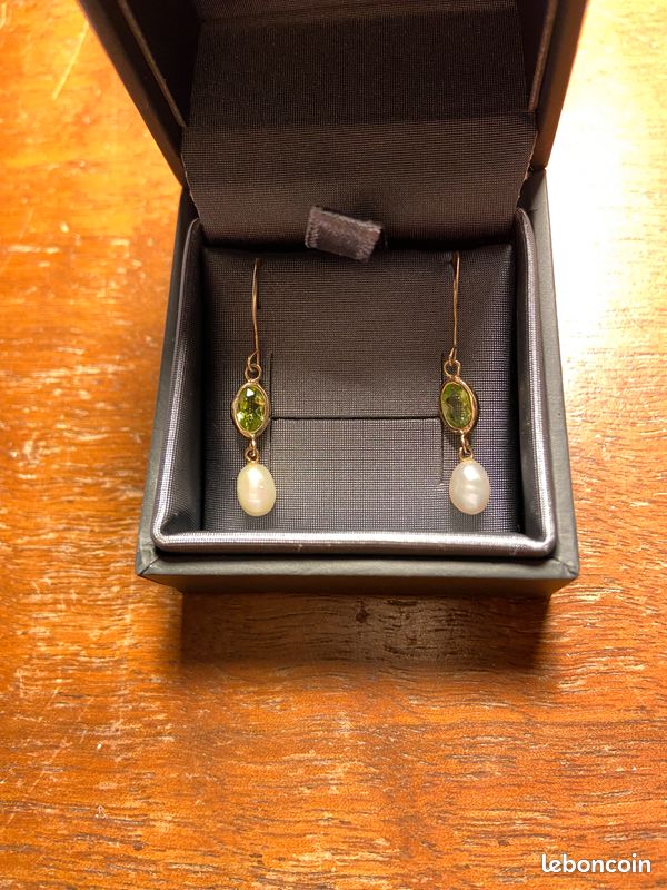 Boucles d'oreilles en bois artisanales oiseau - bewööd