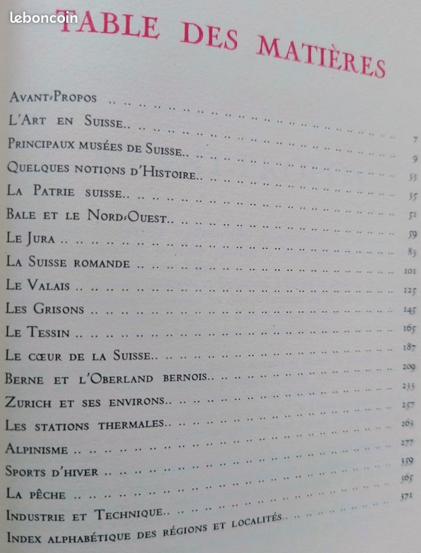 Lot de 6 ODÉ Le monde en couleurs DORÉ OGRIZEK : L'ITALIE 1959 + LA FRANCE 1957 + LA SUISSE 1958 + LE PORTUGAL 1960 + LA GRANDE BRETAGNE 1958 + L'AFRIQUE DU NORD 1952 (image 12)