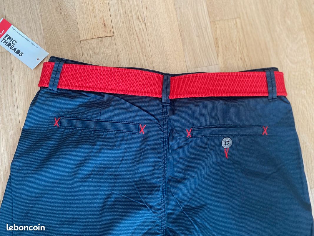 Bermuda (short) OLD NAVY Noir Marine – Taille 16 – Neuf Avec étiquettes