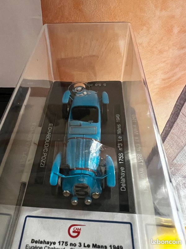 No SPARK Delahaye 175 S #3 24 Hours of Le Mans 1949 1/43 GCAM