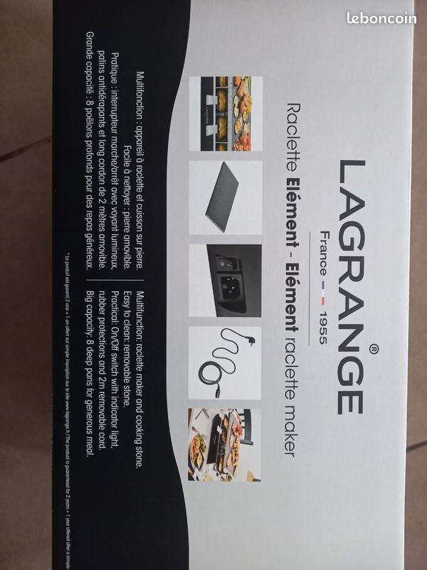 Service RACLETTE LAGRANGE FRANCAIS (image 1)