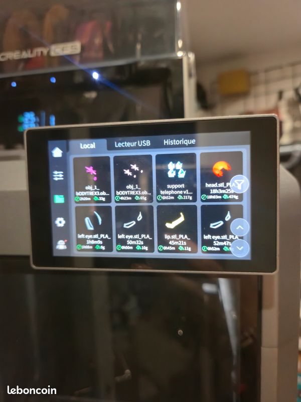 ​Imprimante 3D Creality K2 Plus + Système Multicouleur CFS + Pièces Neuves (image 6)