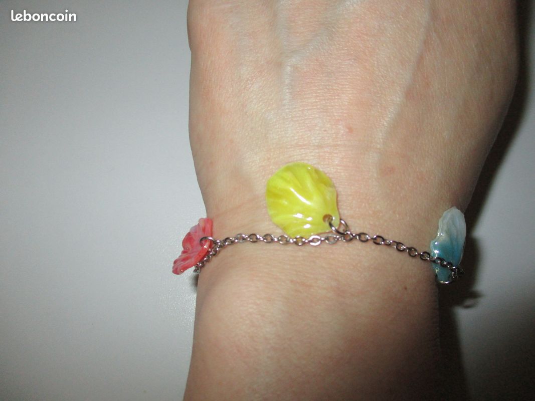 Bracelet acier 20 cm neuf (image 3)