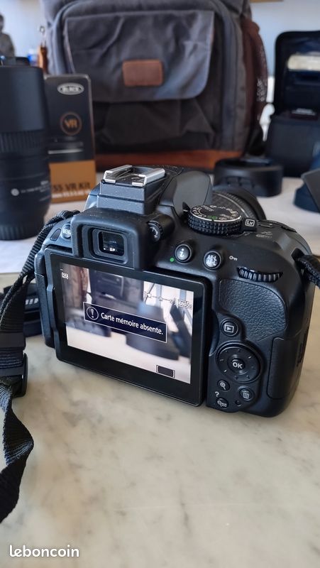 Appareil Photo Nikon D5300 + 18-55mm VR + Sac à dos (image 2)