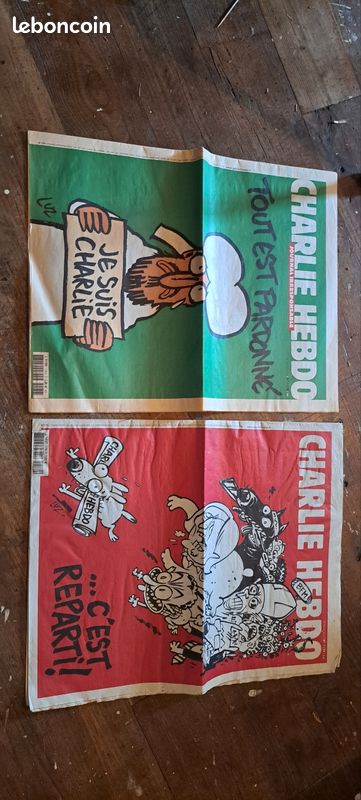 Charlie hebdo n⁰1178 et 1179 (image 1)