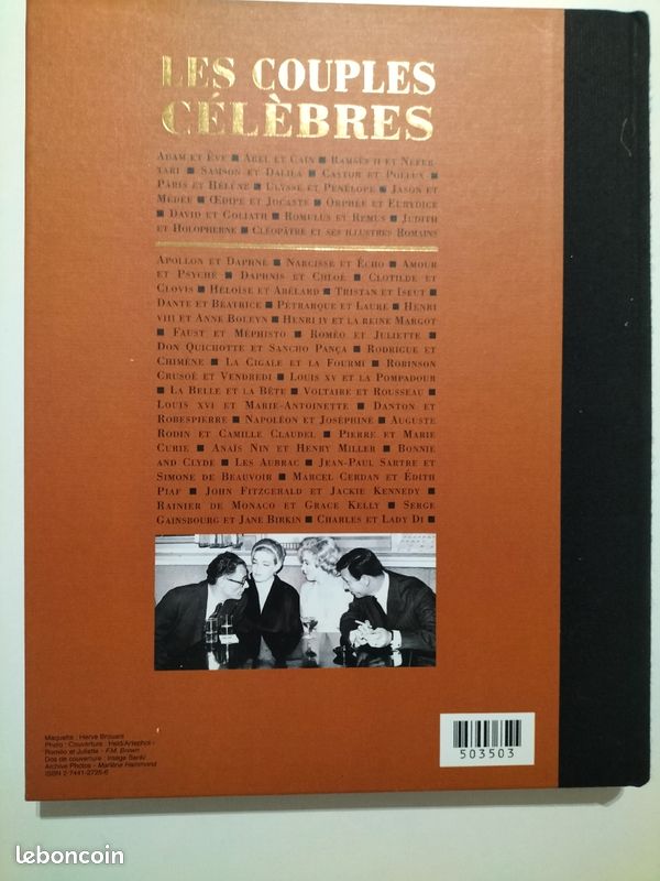 Livre Les couples célèbres (image 2)