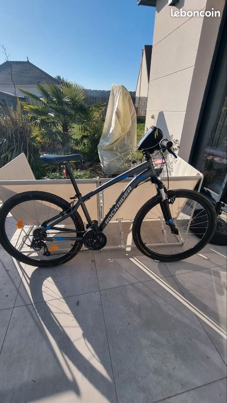 Vtt rockrider st 100 gris peu servi (image 1)