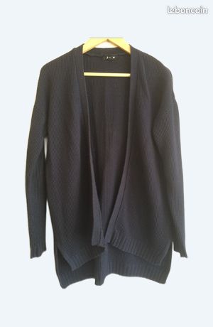 Gilet Barman Jennyfer Noir - Taille 38 - Coton - Neuf Sans étiquettes