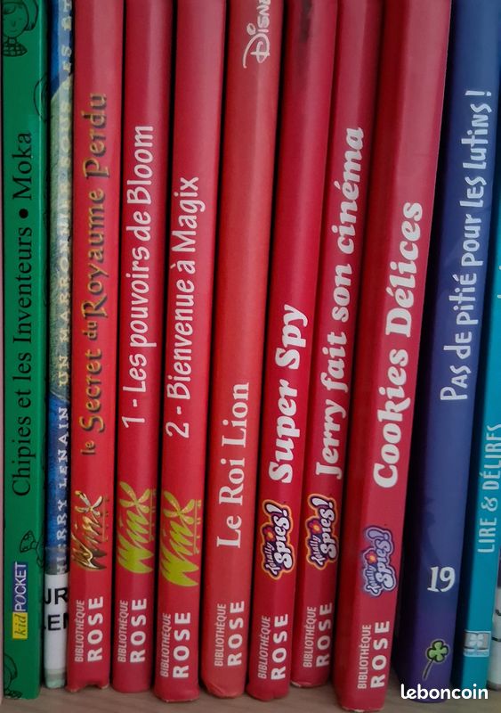Lot livres Bibliothèque Rose 14 livres (image 2)