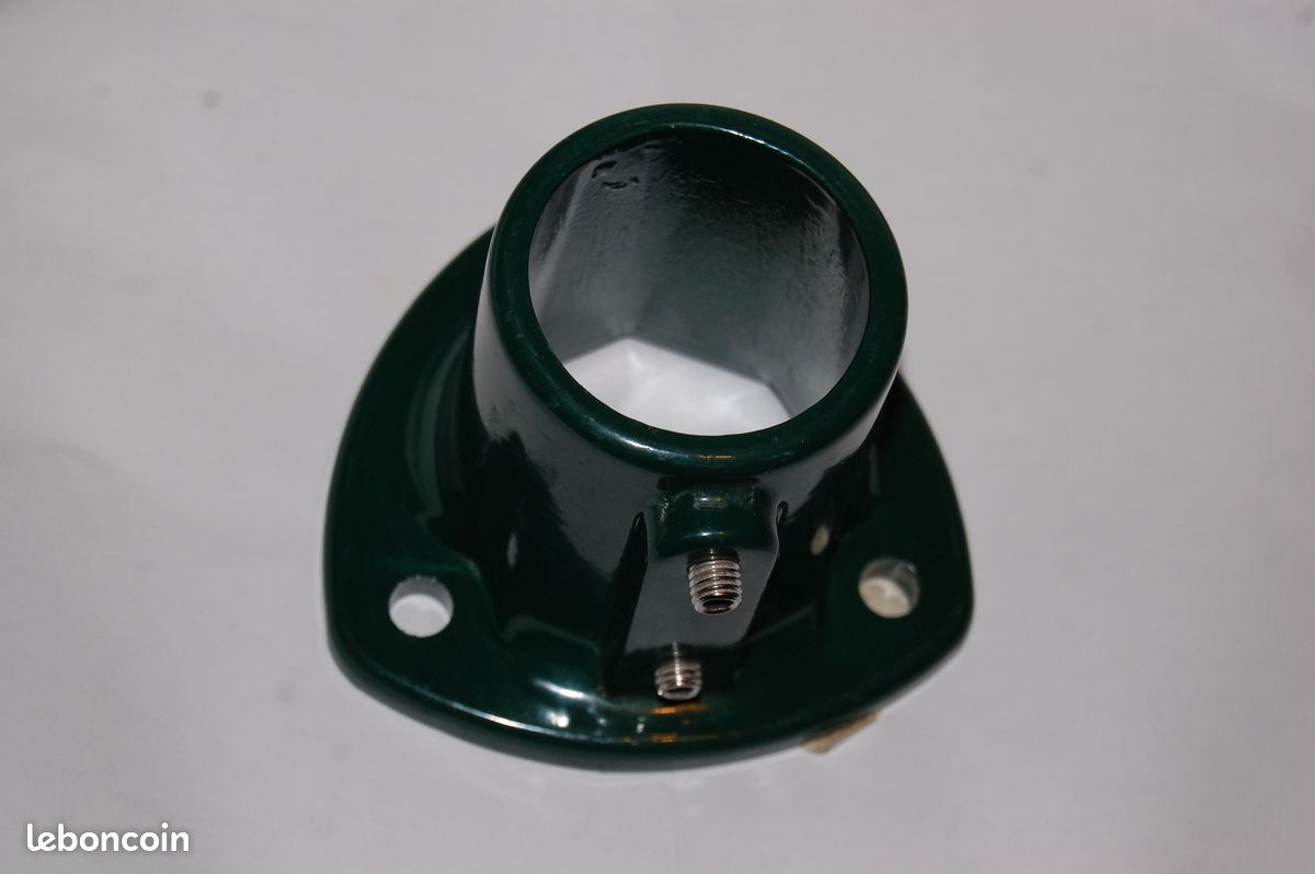 Platine aluminium pour tube 50mm (image 3)