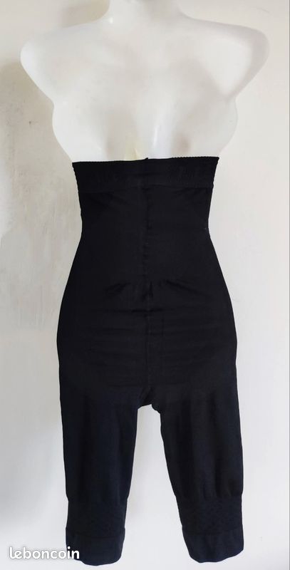 Culotte Galbante Taille Mi-haute Seamless Sculpt, Onyx SKIMS Pour Femme