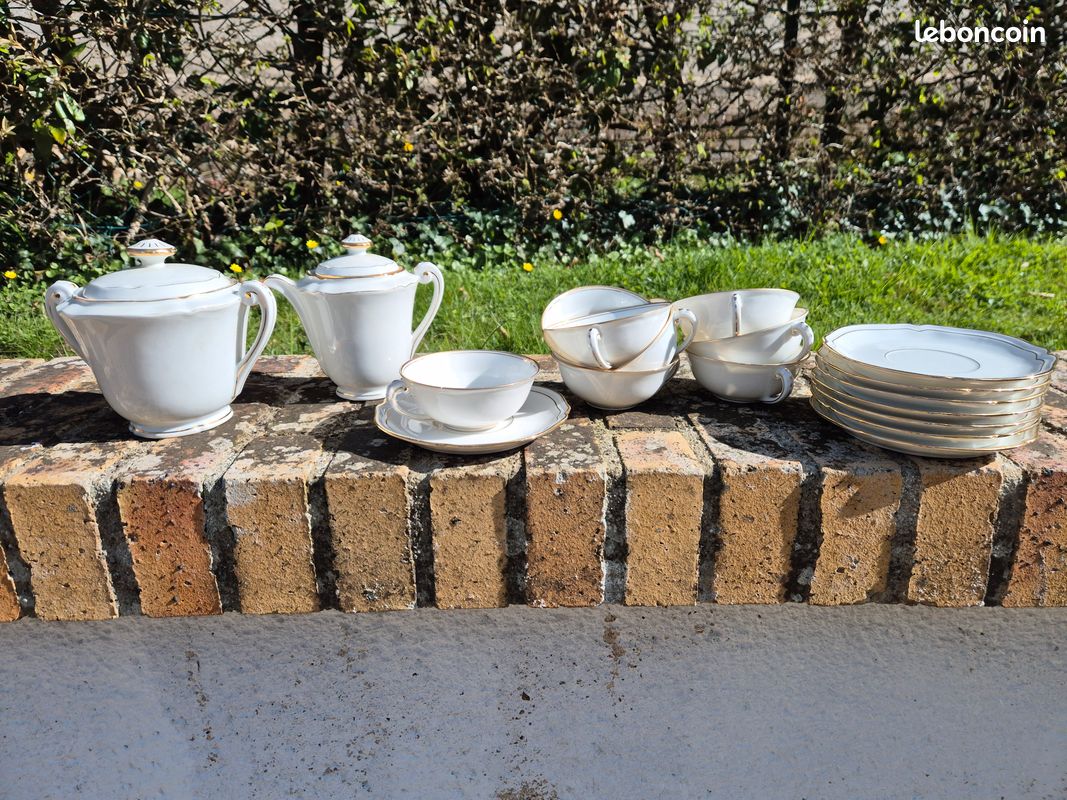 SERVICE A CAFE 6 Tasses Avec Sous Tasses Florale Neuf EUR 20,00
