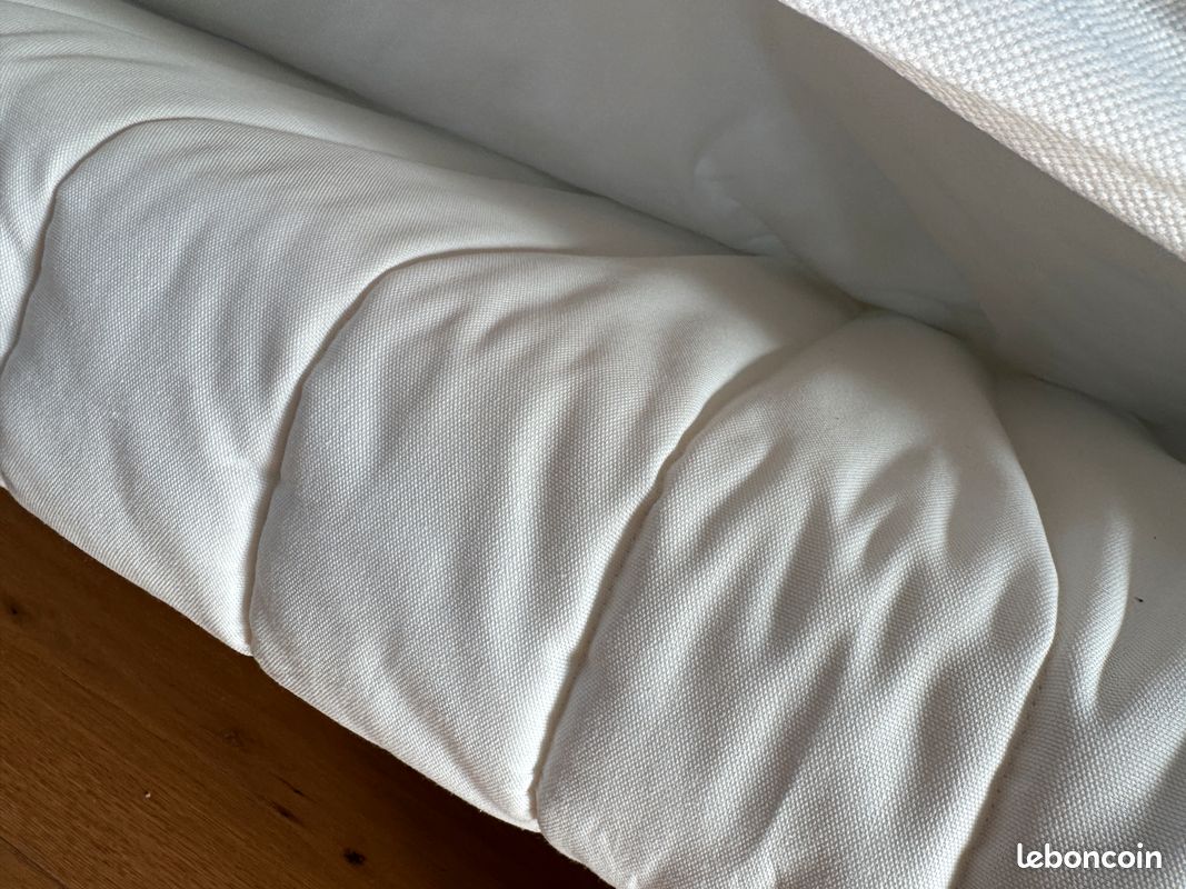 Canapé ikea convertible clic clac blanc 160x200 cm (image 6)