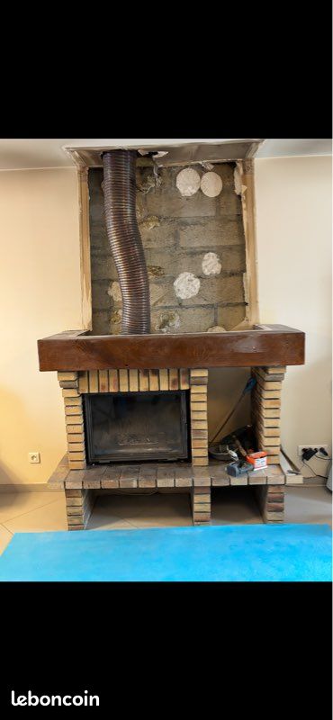 Poutre En Chêne Anglais Rustique - Longueur 109 Cm, Bois Recyclé, Caractère Ancien