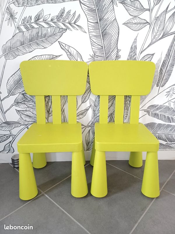 Table et chaises mammut ikea (image 2)