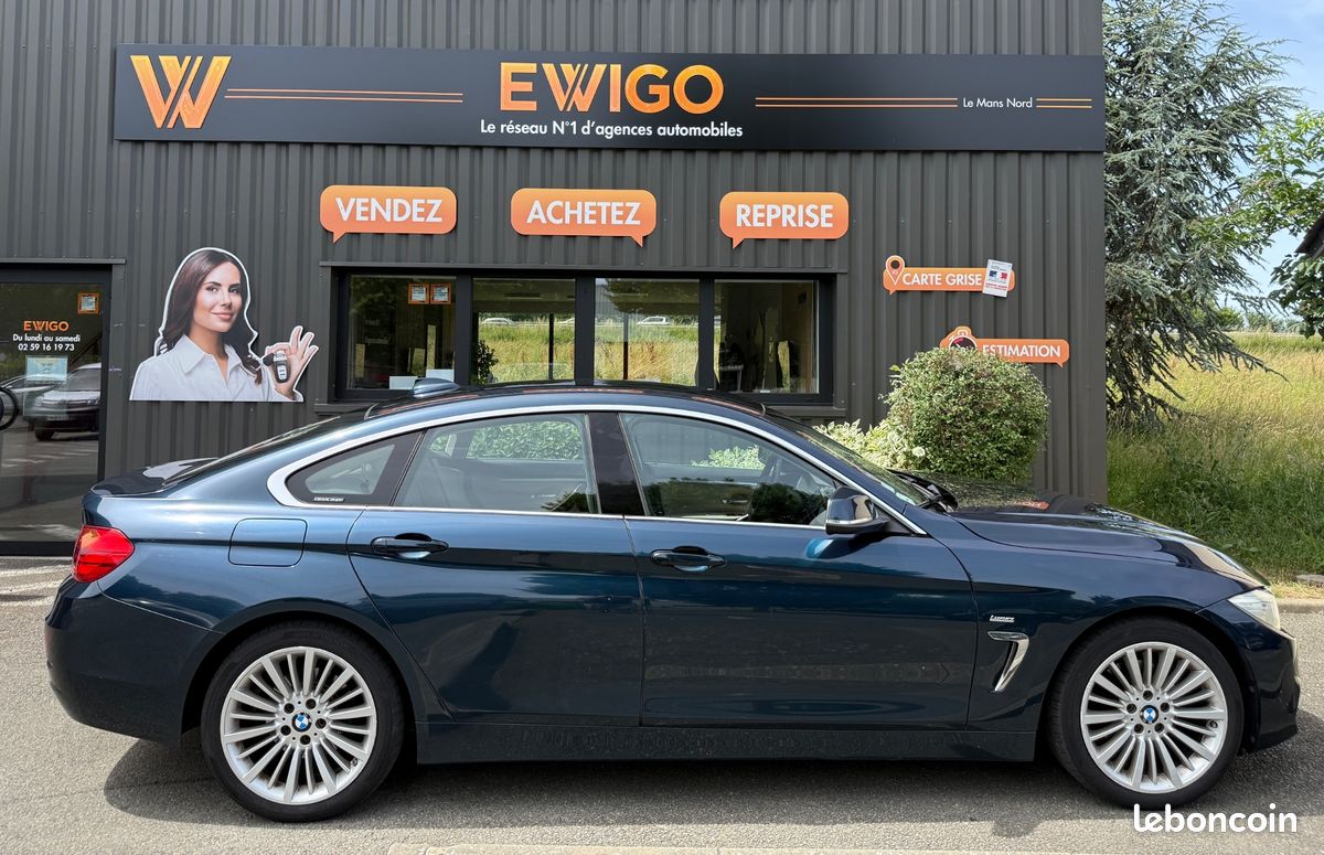 Bmw serie 4 gran-coupe 2.0 420d 190ch luxury a xdrive / camera de recul (image 18)