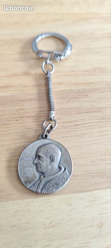 Porte clé Sa Sainteté le pape Paul VI (image 1)