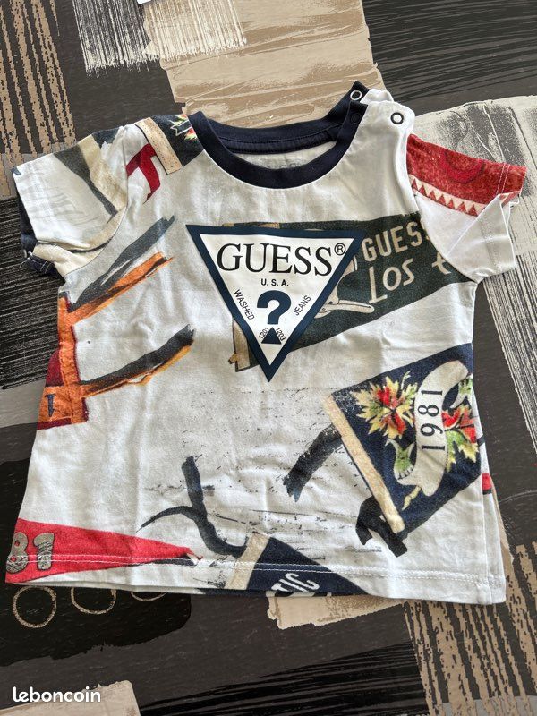 Ensemble garçon guess 9 mois (image 2)