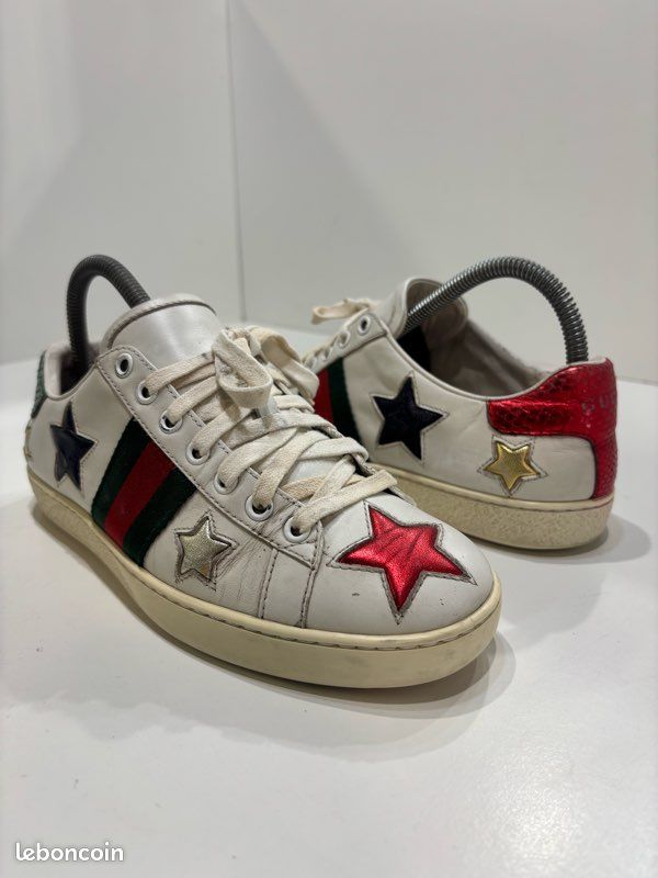 Gucci Ace Cuir blanc talle 36 bon état (image 2)