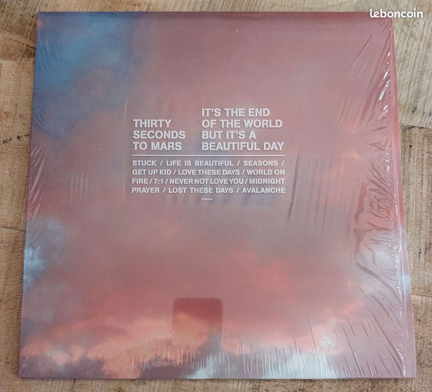 Vinyle 30 Seconds To Mars - It's the end of the world - 30STM - Thirty - Vynil - (image 1)