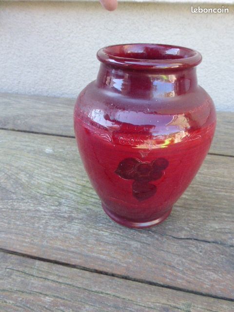 ✨ Vase Antique en Céramique Émaillée années 30✨ (image 2)