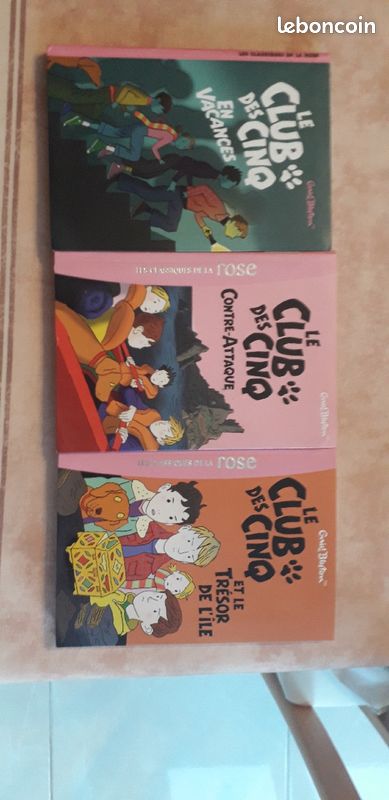 Club des 5 tome 1 3 et 4 (image 1)
