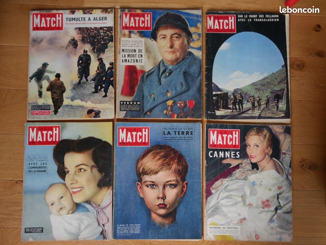www. - Paris Match du 18 Février 1956 Alger