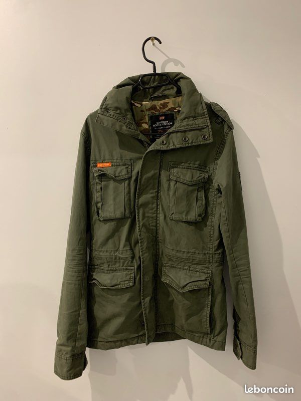 Superdry Rookie Military Jacket Veste Militaire Superdry Homme