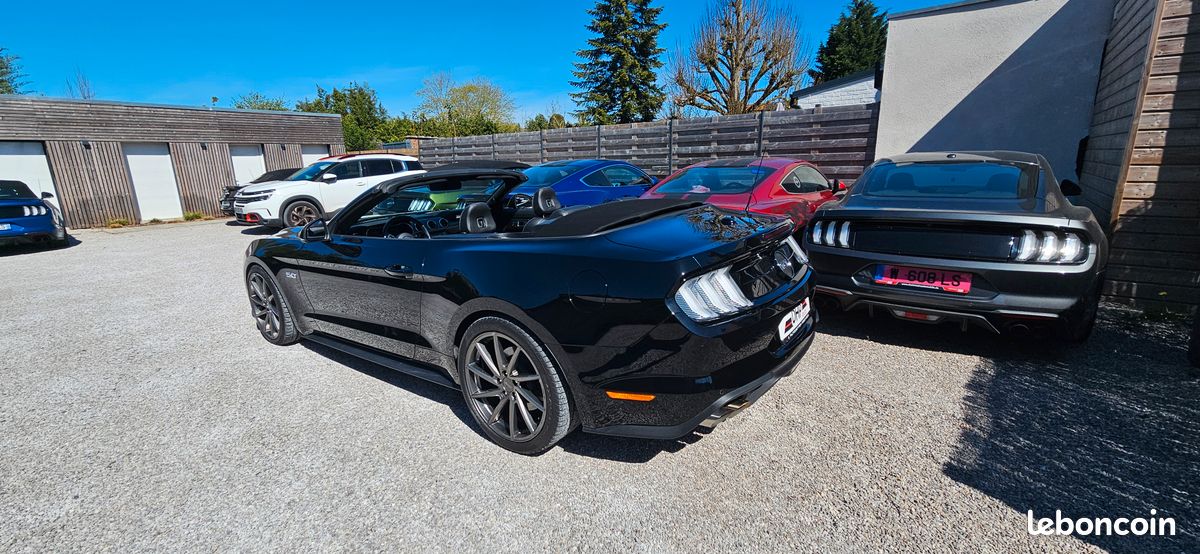 Ford Mustang GT BA V8 5.0 Cabriolet 450 CH, 2EME MAIN, Garantie (image 3)