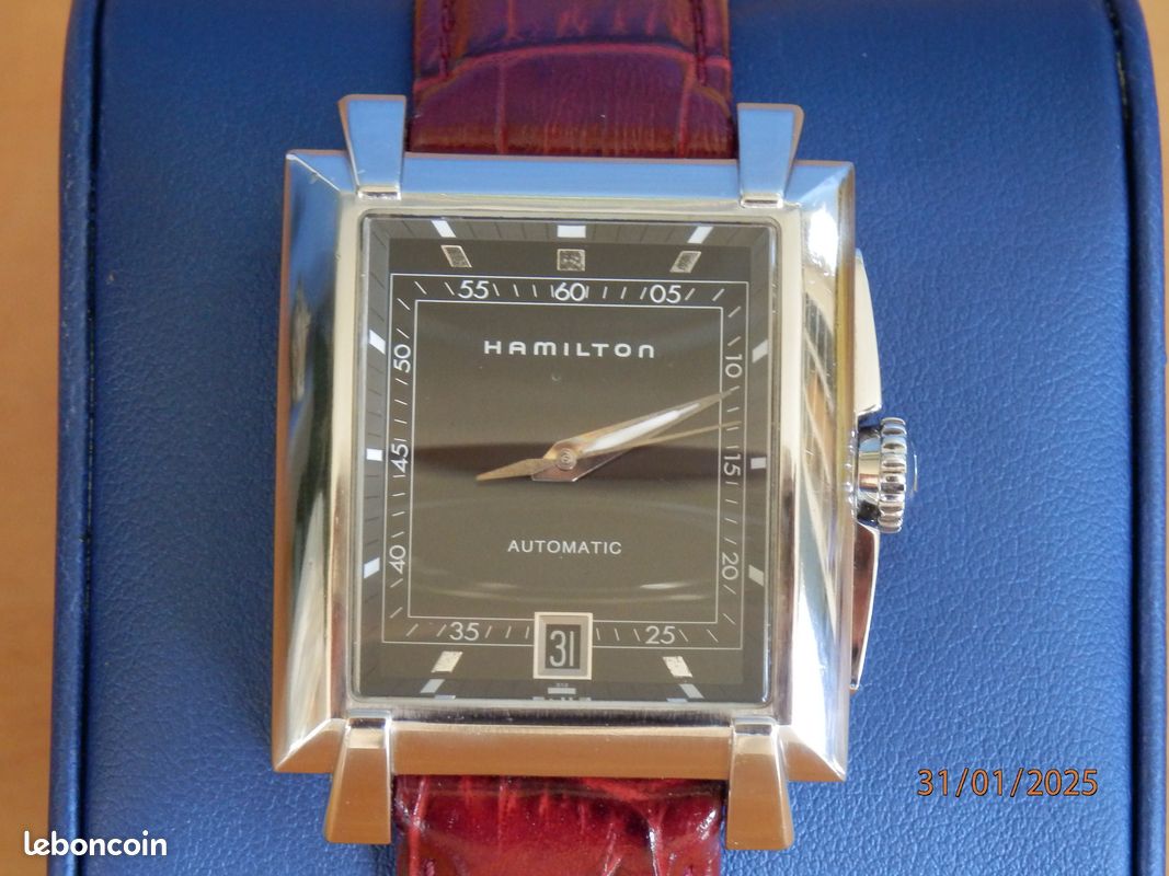 Montre vintage Hamilton Trent Automatique H304150 Montres Bijoux