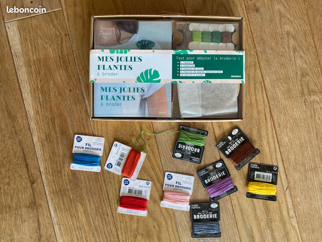 Kit broderie et fils neufs (image 1)