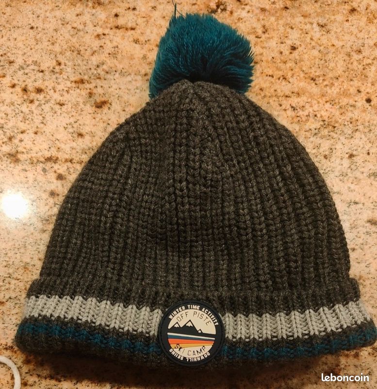 Bonnet enfant garçon en laine pour 6-8 ans Vêtements