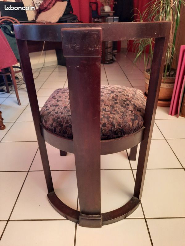 Fauteuil ancien Art deco (image 3)
