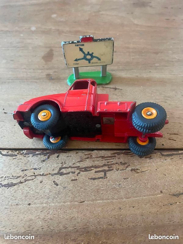 Dinky Toys Supertoys France Camion Willème Rouge « en l’état » 🇫🇷 (image 5)